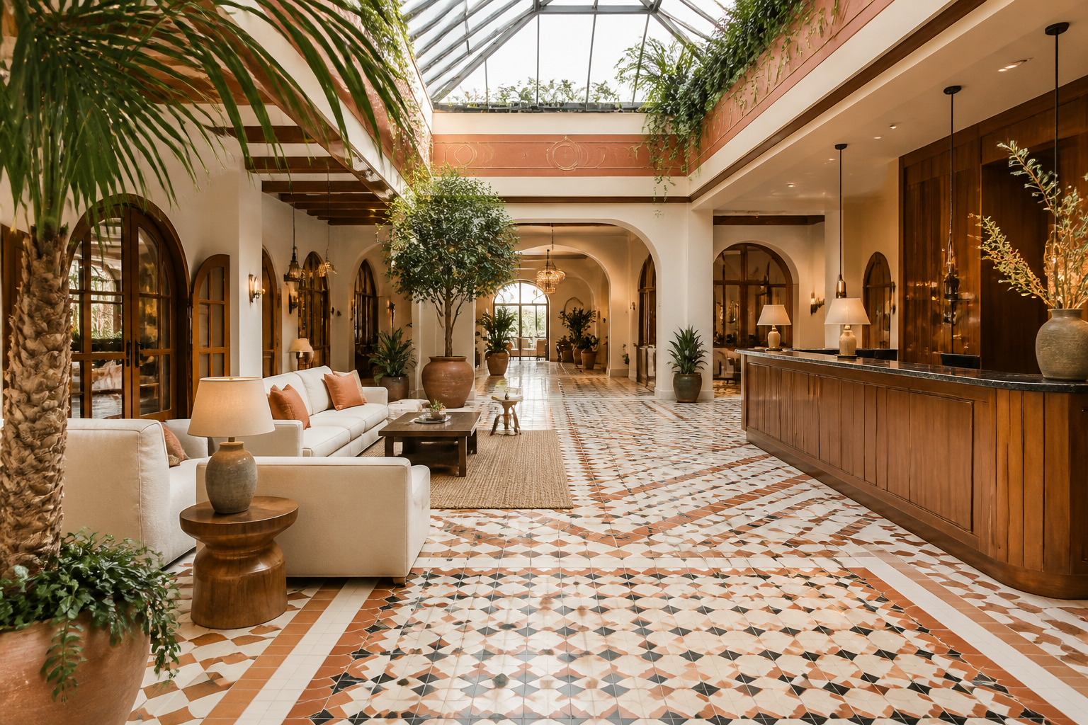 Lobby de Hotel Motivos